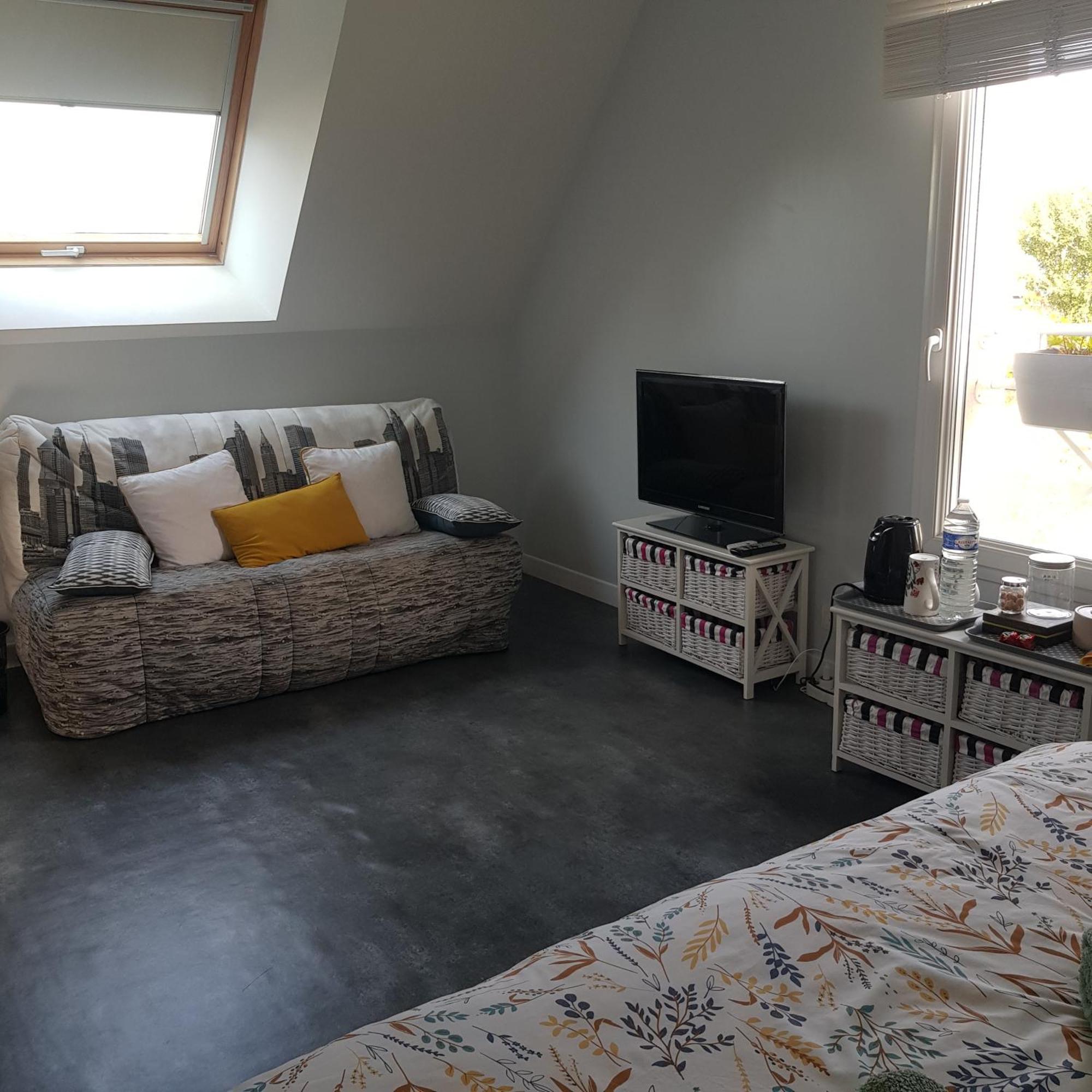 Grande Chambre Entre Caen Et La Mer Chambre Terrasse Jardin Et Piscine Mathieu Exteriör bild